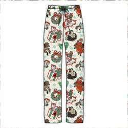 Christmas Sidekicks Cosmic Adult Relaxed Pants- Bamboo - Pre Order - Christmas Special