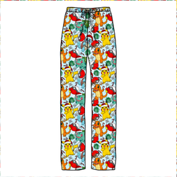 Gotta Catch Christmas Cosmic Adult Relaxed Pants- Bamboo - Pre Order - Christmas Special