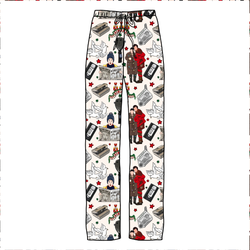 Alone at Home Cosmic Adult Relaxed Pants- Bamboo - Pre Order - Christmas Special