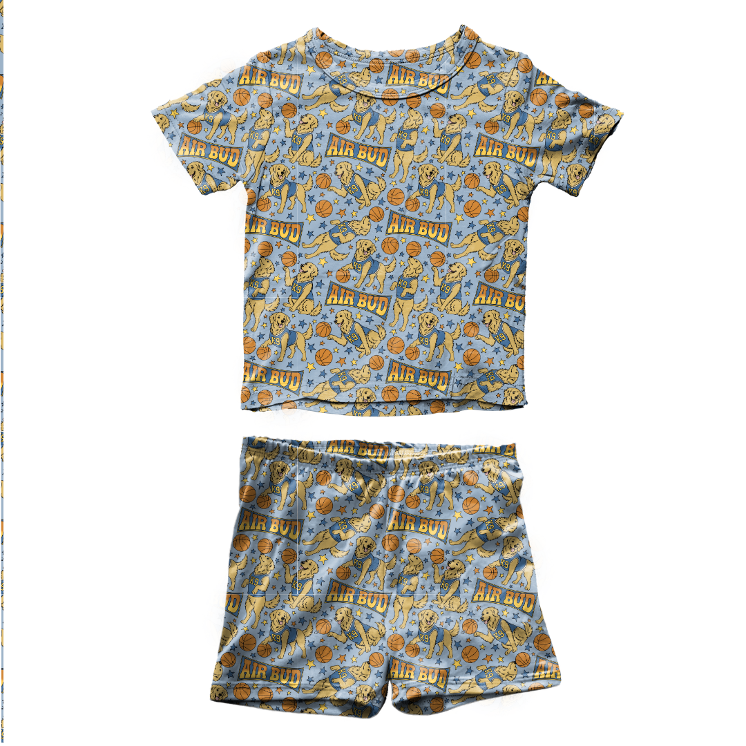 Golden MVP Fawn Short Sleeve Short Set Bamboo - PRE ORDER