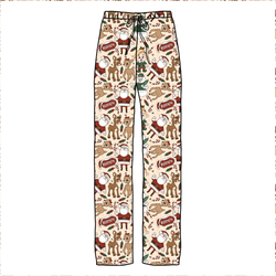 Red Nose Cosmic Adult Relaxed Pants- Bamboo - Pre Order - Christmas Special