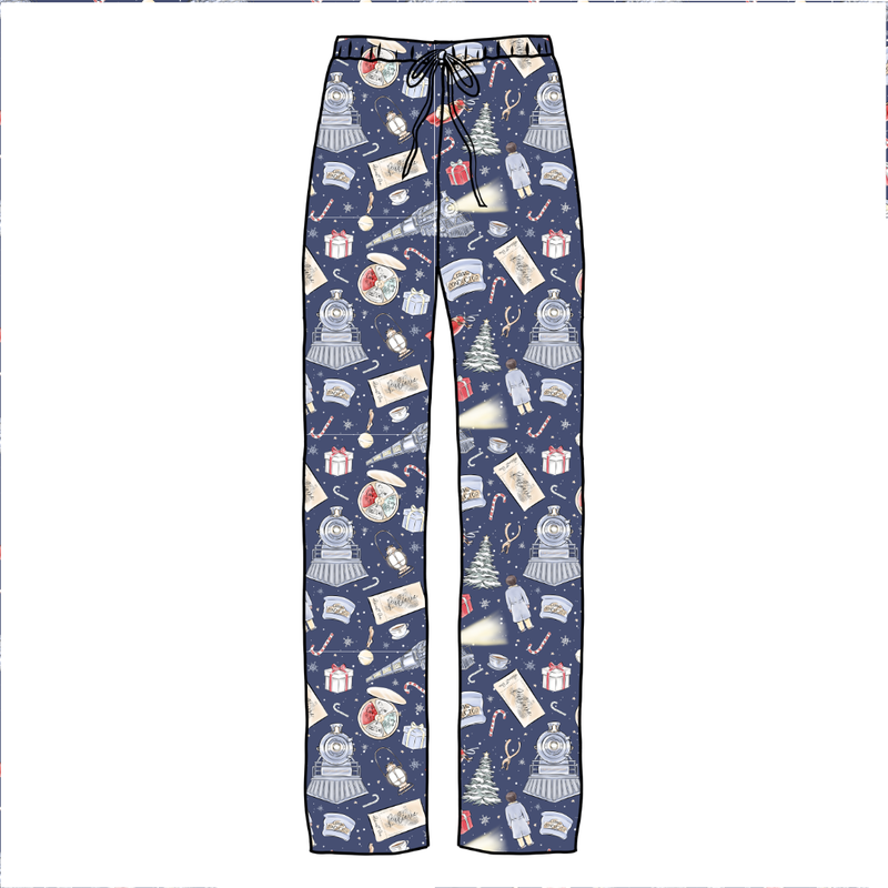 Believe Cosmic Adult Relaxed Pants- Bamboo - Pre Order - Christmas Special