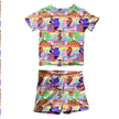 Stand Out, Bobby! Fawn Short Sleeve Short Set Bamboo - PRE ORDER