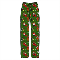 Cozy Cabin Christmas Cosmic Adult Relaxed Pants- Bamboo - Pre Order - Christmas Special