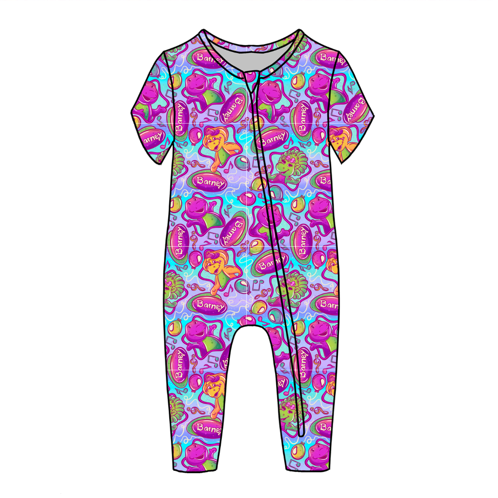 Imagination Dandelion Short Sleeve Sleeper Bamboo - PRE ORDER