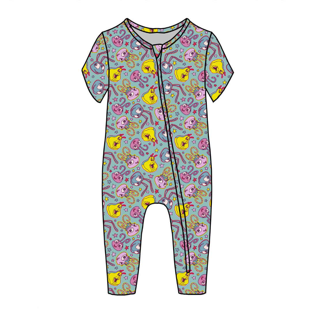 Bugs Dandelion Short Sleeve Sleeper Bamboo - PRE ORDER