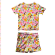 Wild & Free Fawn Short Sleeve Short Set Bamboo - PRE ORDER