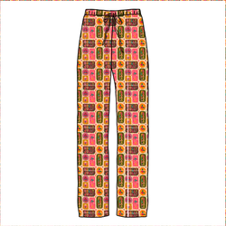 Holly Jolly Holiday Cosmic Adult Relaxed Pants- Bamboo - Pre Order - Christmas Special