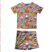 Sunny Side Friends Fawn Short Sleeve Short Set Bamboo - PRE ORDER