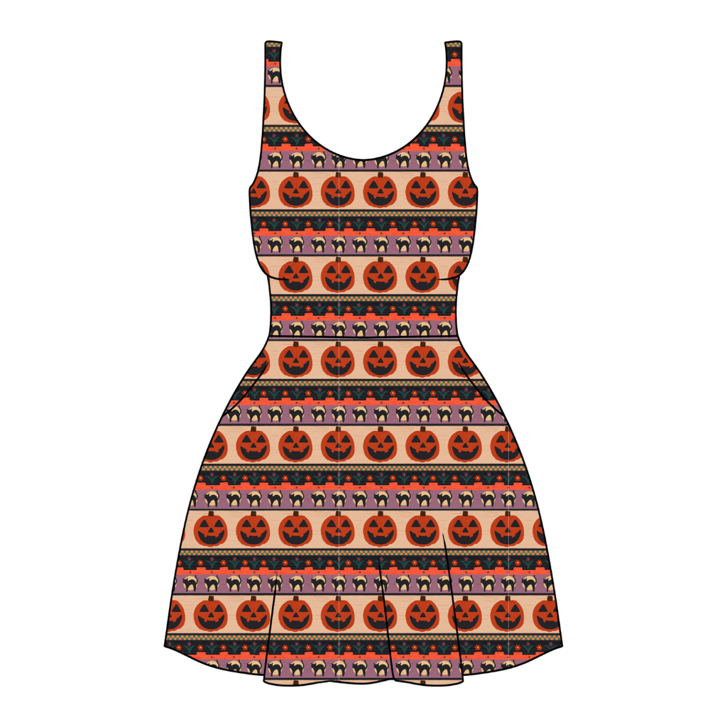 Pumpkin Parade - Women's Reverie Dress - Pre Order