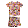 Royal Daydreams Fawn Short Sleeve Short Set Bamboo - PRE ORDER
