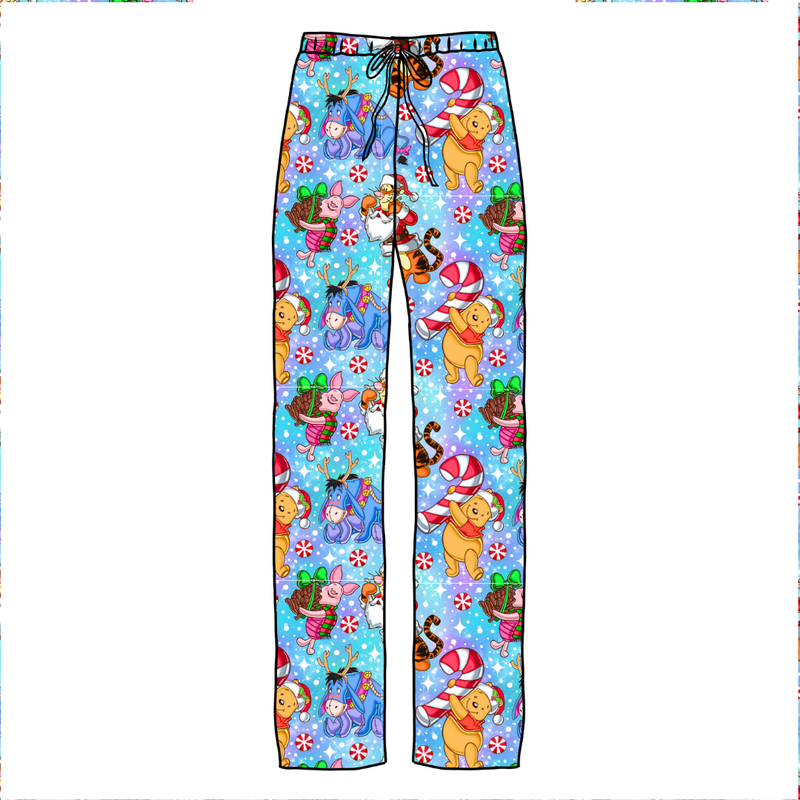 Holiday Hunny Cosmic Adult Relaxed Pants- Bamboo - Pre Order - Christmas Special