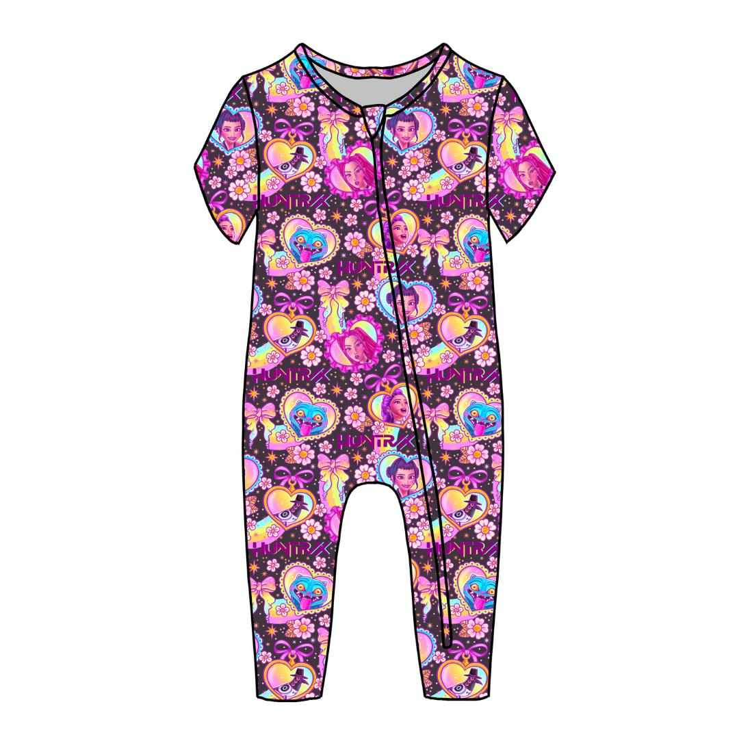 Soda Dandelion Short Sleeve Sleeper Bamboo - PRE ORDER