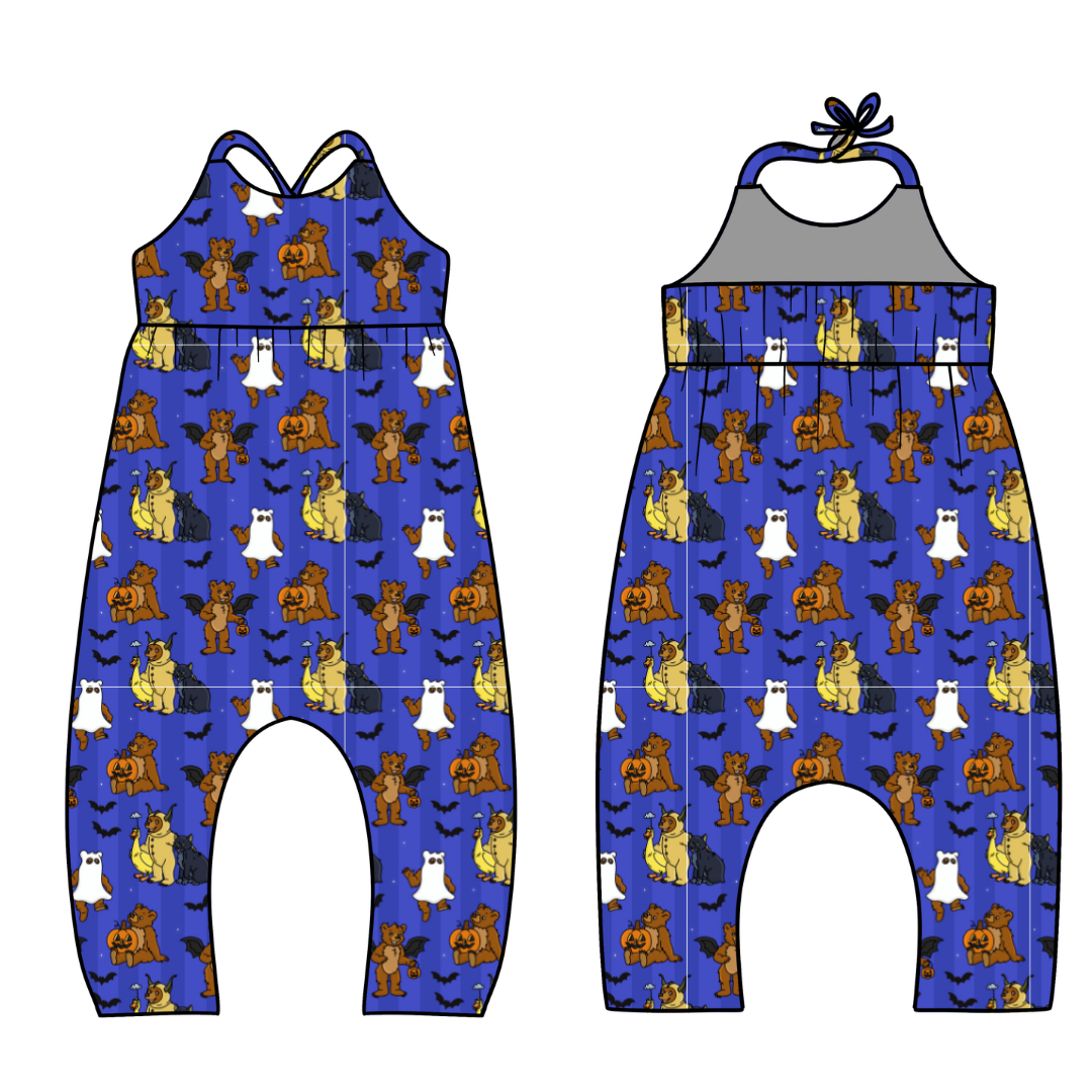 Goblin Night - Brielle Halter Jumpsuit Knit - PRE ORDER