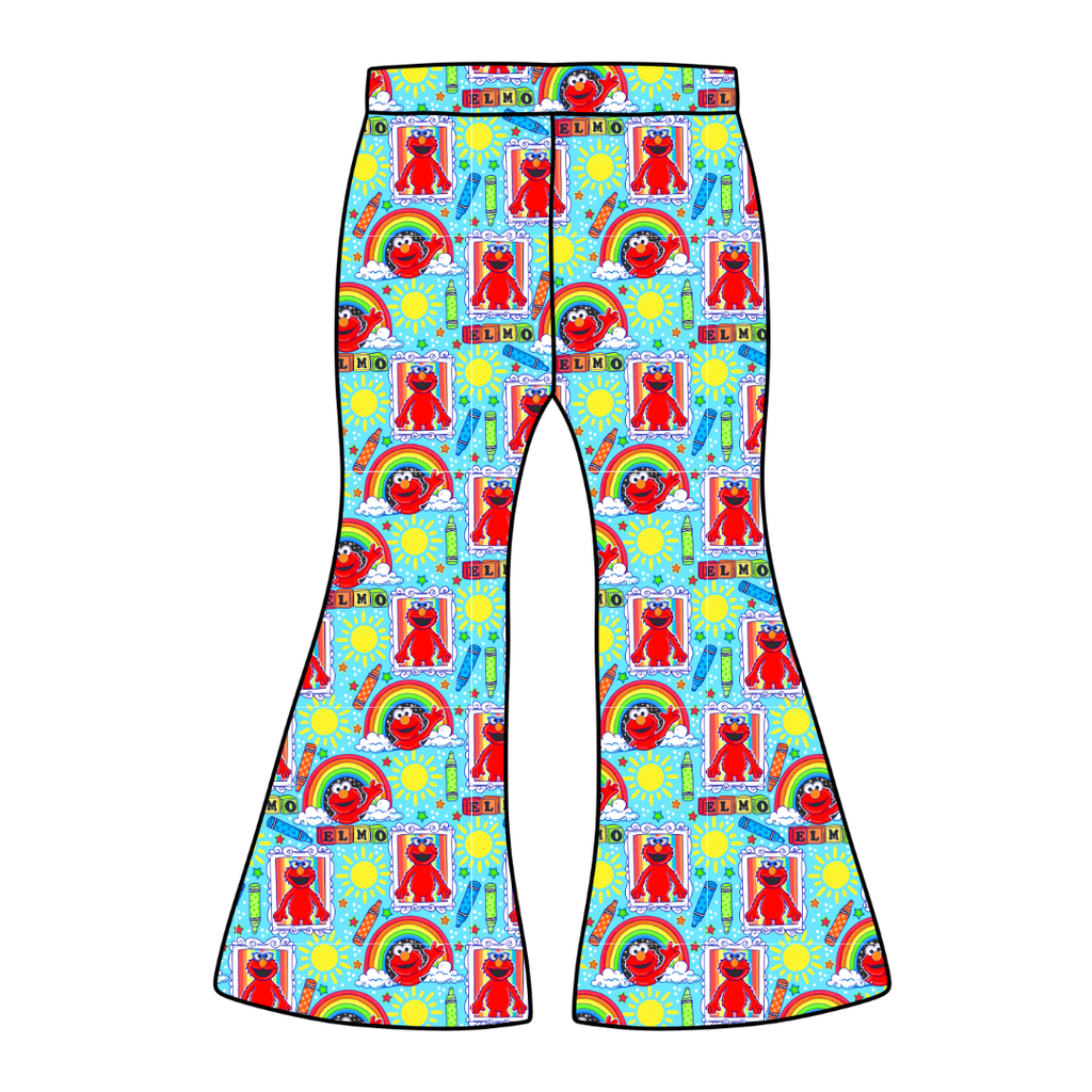 Learning is fun!? Mod Adult Flare Bamboo Pants - Pre Order