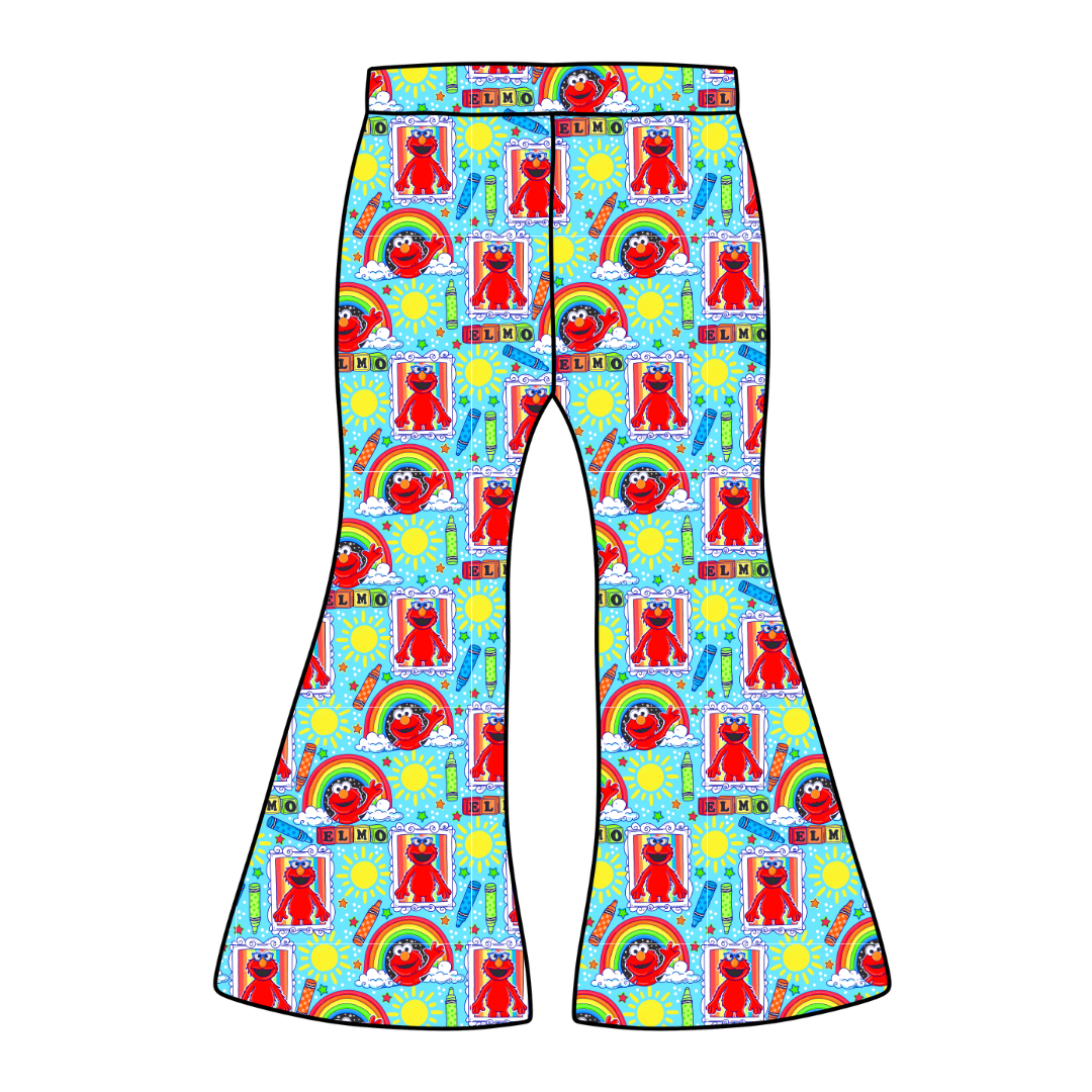 Learning is fun!? Mod Adult Flare Bamboo Pants - Pre Order