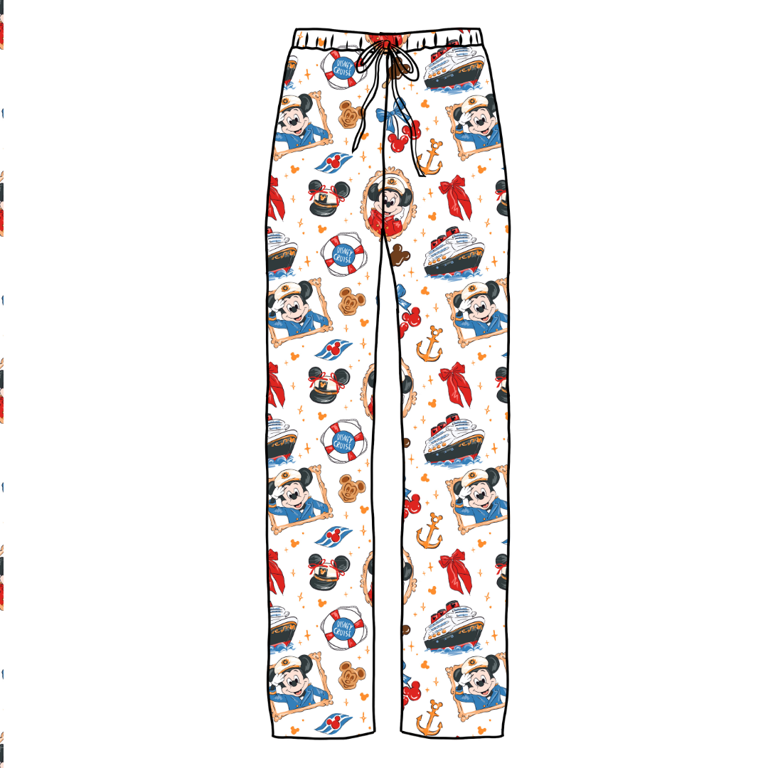 Crusin' Cosmic Adult Bamboo Pants - Pre Order