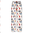 Crusin' Cosmic Adult Bamboo Pants - Pre Order