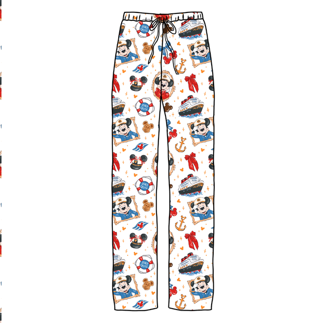 Crusin' Cosmic Adult Bamboo Pants - Pre Order
