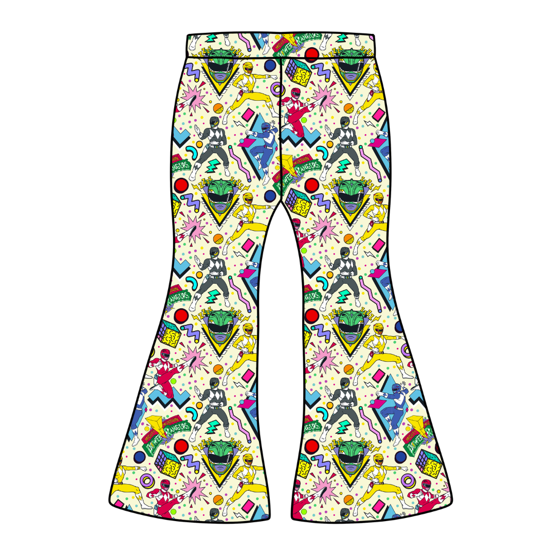 Rangers Mod Adult Flare Bamboo Pants - Pre Order