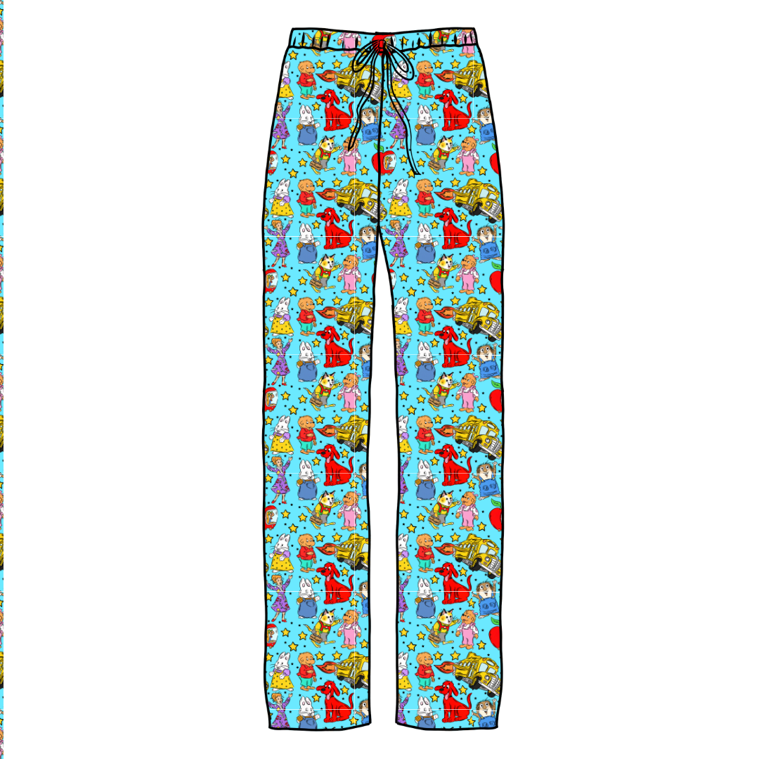 Growing Up Together Cosmic Adult Bamboo Pants - Pre Order