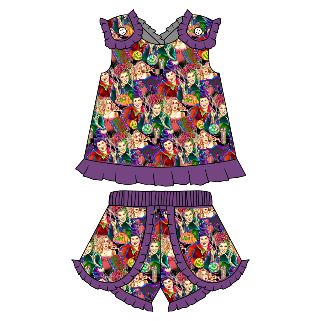 Sistahs - Evie Tulip Short Set Knit - PRE ORDER