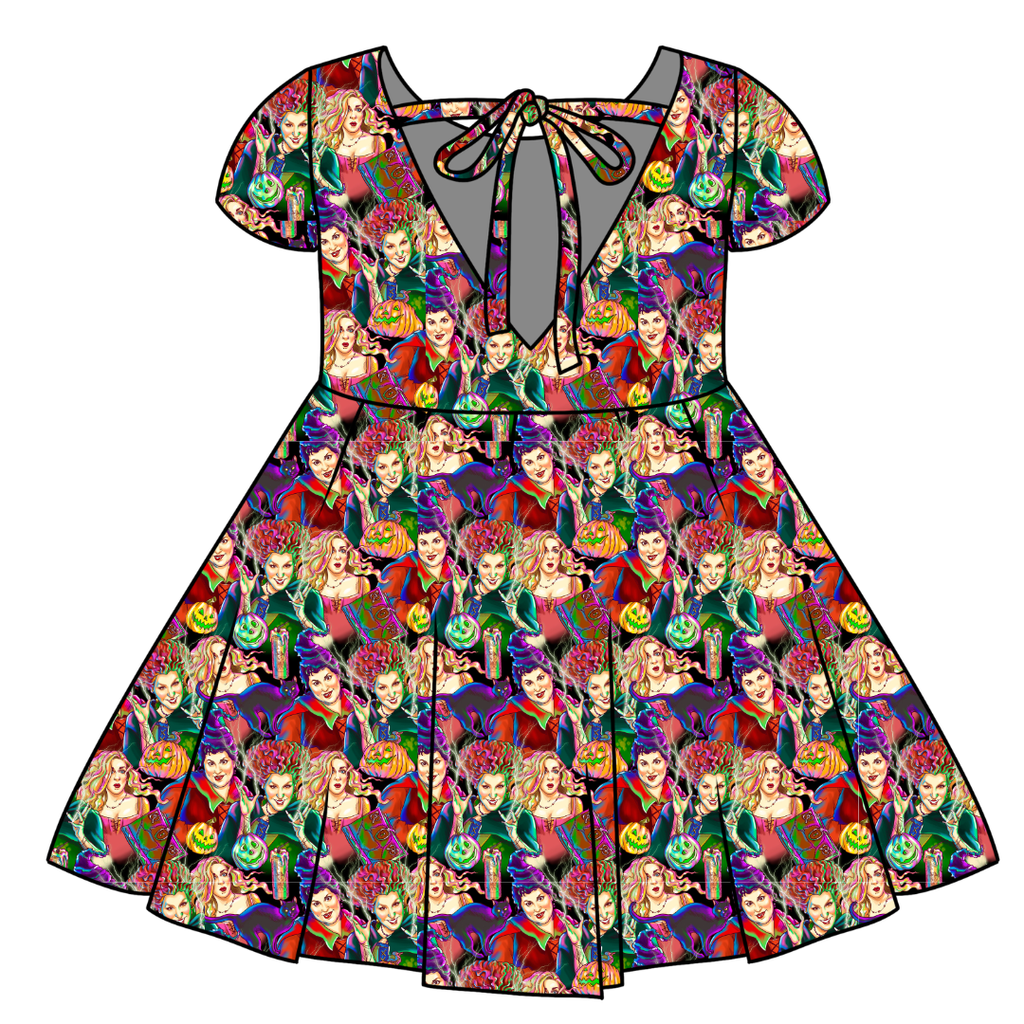 SISTAHS - Honey Girl's Twirl Dress Bamboo - PRE ORDER