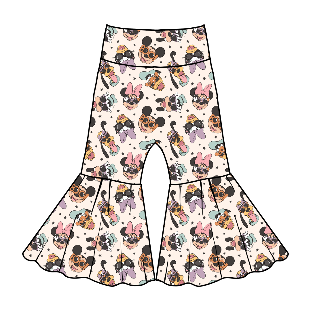 Spooky Cute Crew - Mirage Knit Flares - PRE ORDER