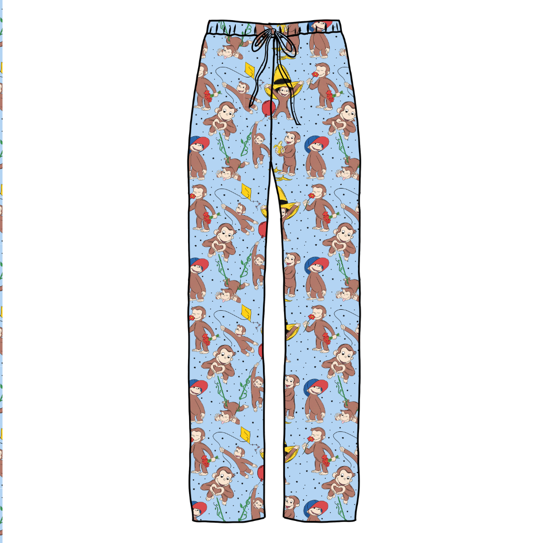 Curious Adventures Cosmic Adult Bamboo Pants - Pre Order