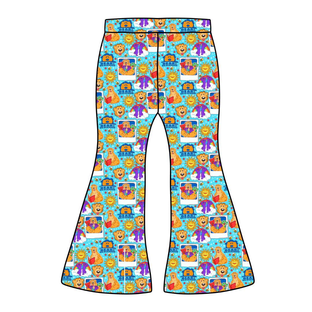 What's the story? Mod Adult Flare Bamboo Pants - Pre Order