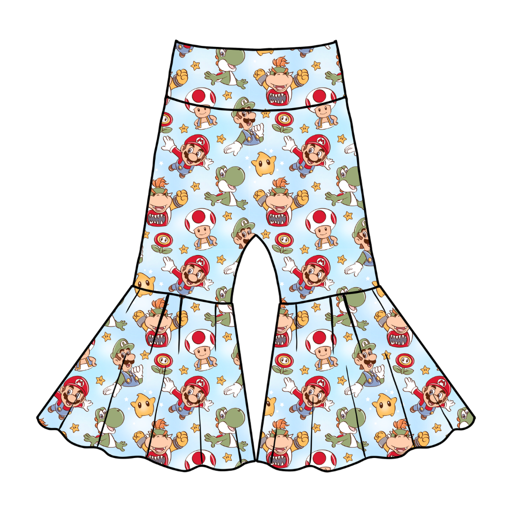 Dino Might - Mirage Knit Flares - PRE ORDER