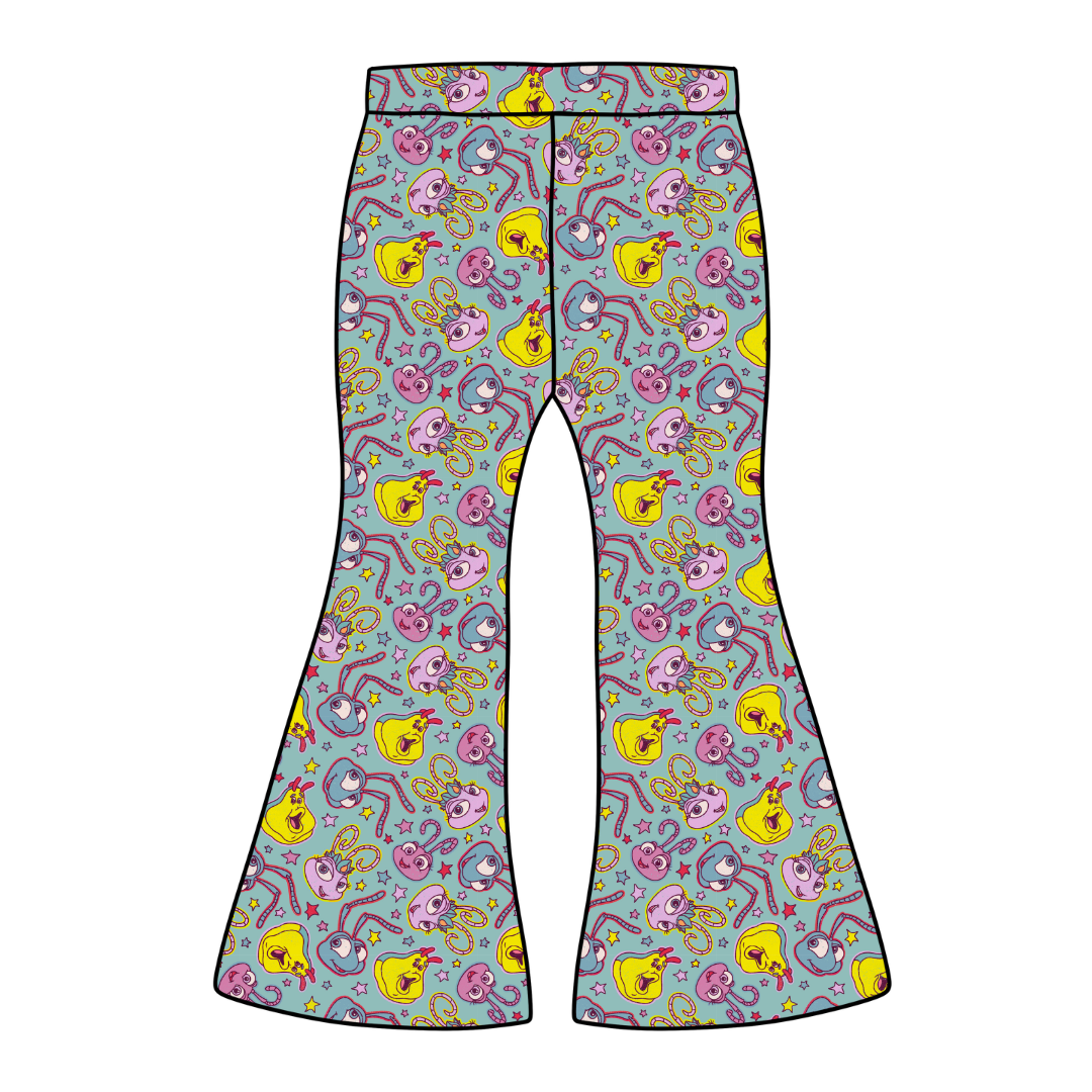Bugs Mod Adult Flare Bamboo Pants - Pre Order