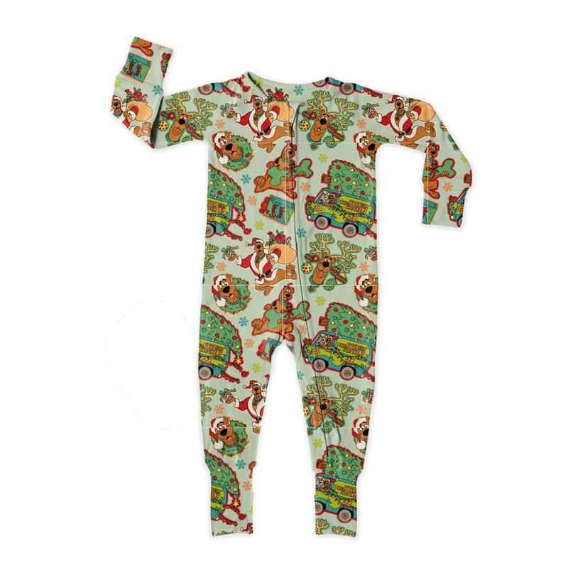 Christmas Mystery Dreamland Long Sleeve Double Way Sleeper - Bamboo - Pre Order - Christmas Special