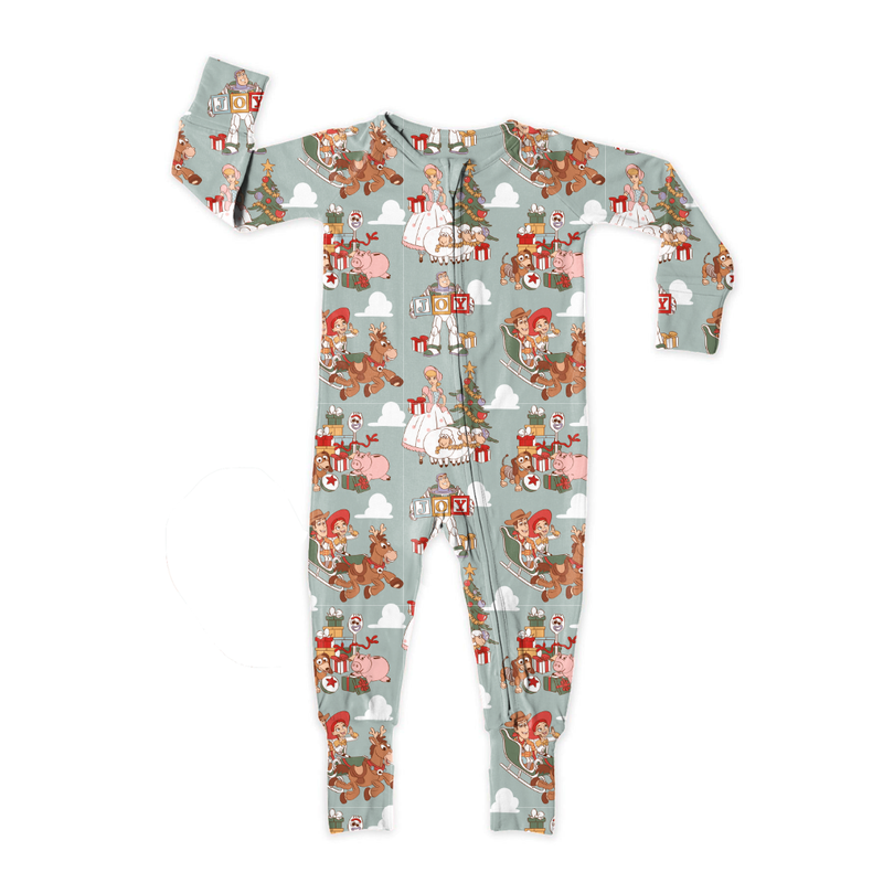 Christmas Toy Box Dreamland Long Sleeve Double Way Sleeper - Knit - Pre Order - Christmas Special