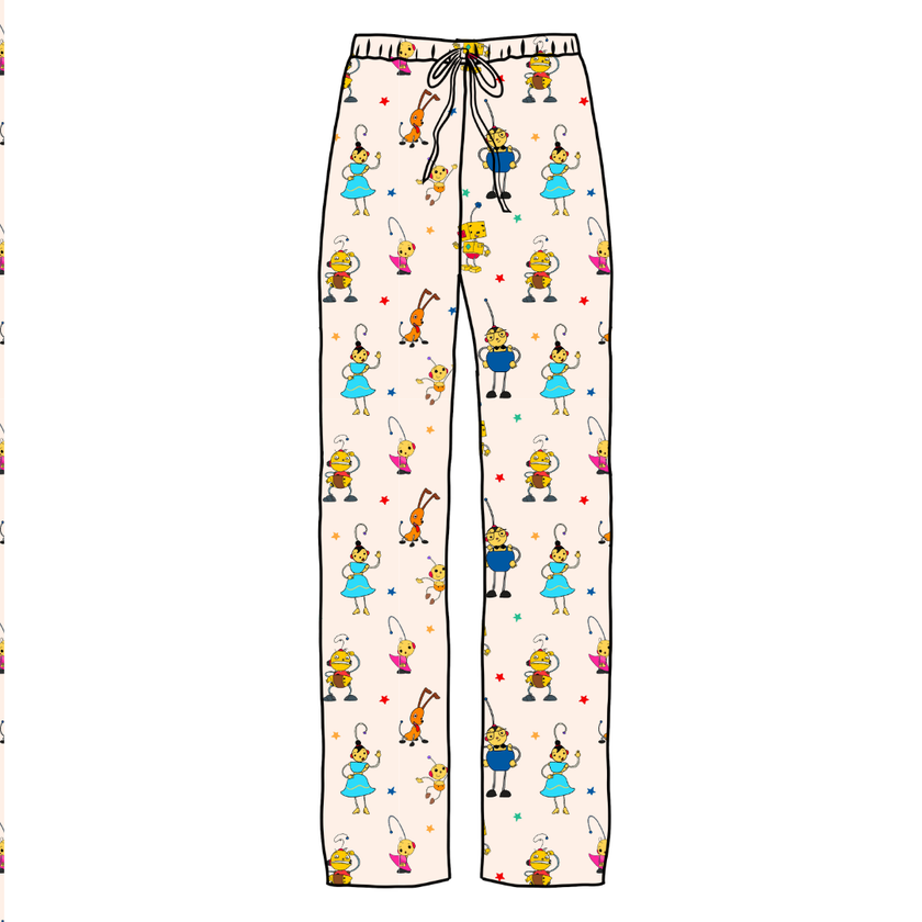 Playtime Pals Cosmic Adult Bamboo Pants - Pre Order