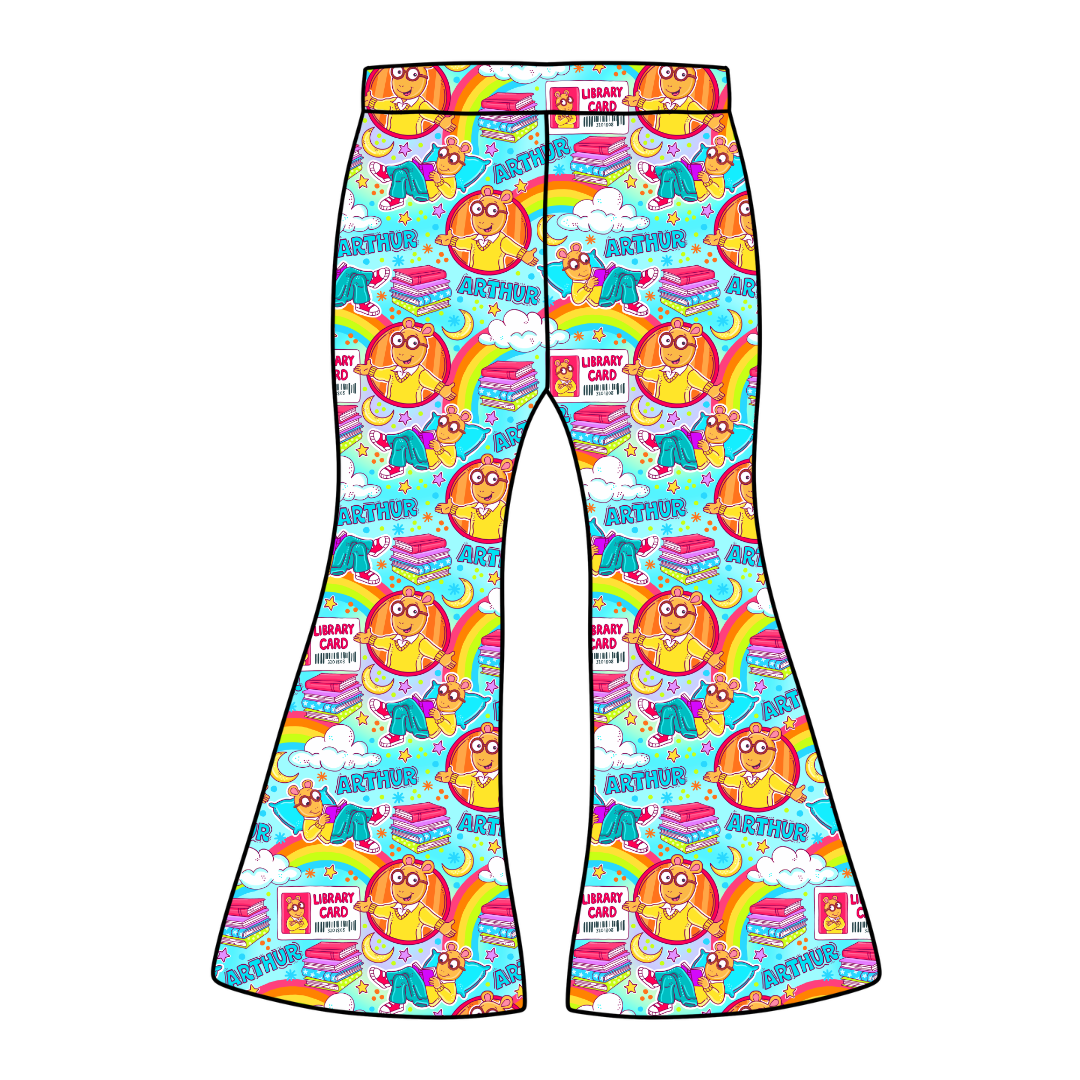 Arth Mod Adult Flare Bamboo Pants - Pre Order