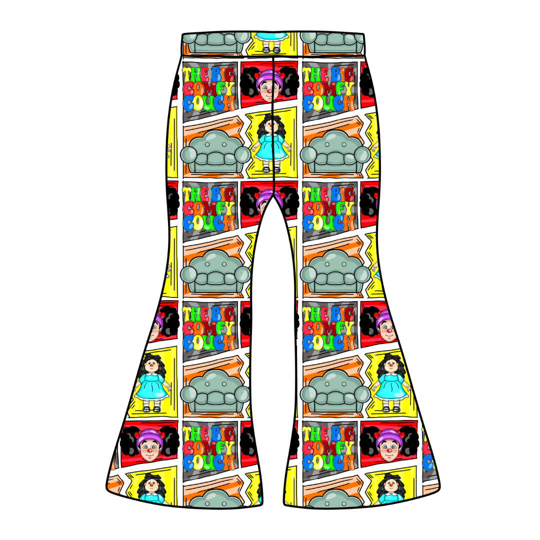 Couch Mod Adult Flare Bamboo Pants - Pre Order