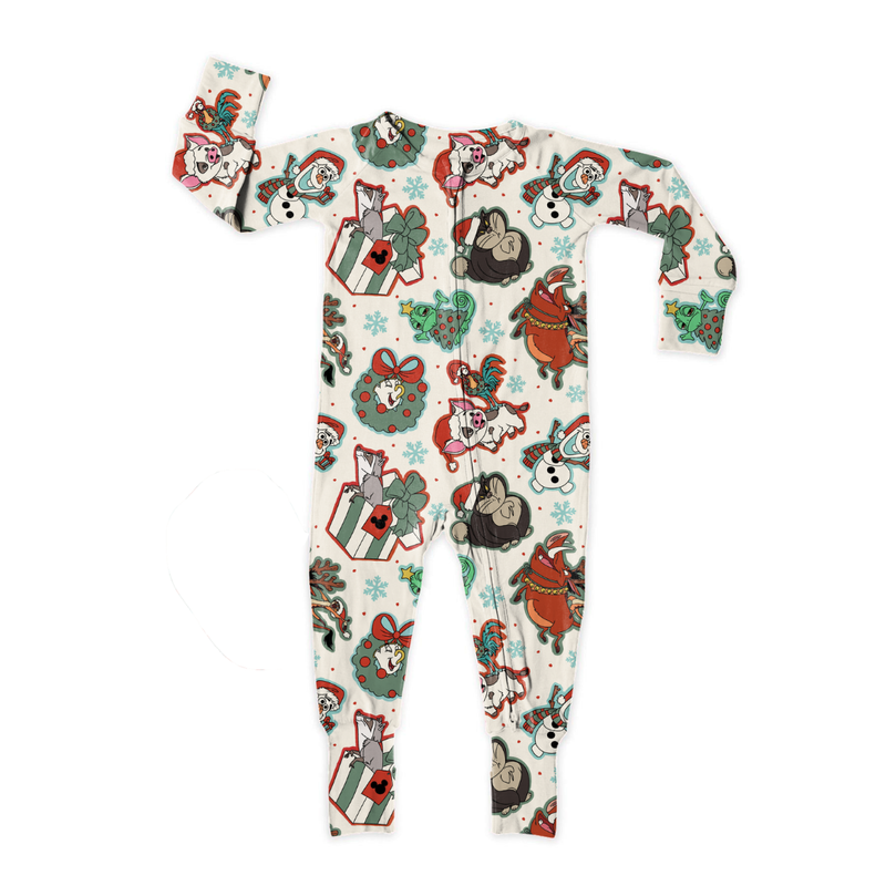 Christmas Sidekicks Dreamland Long Sleeve Double Way Sleeper - Bamboo - Pre Order - Christmas Special