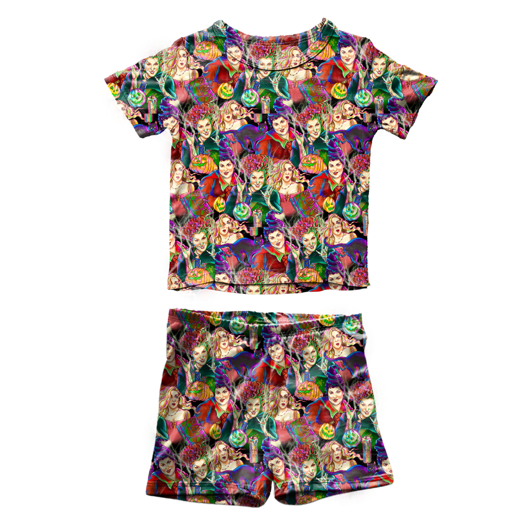 Sistahs Fawn Short Sleeve Short Set Bamboo - PRE ORDER