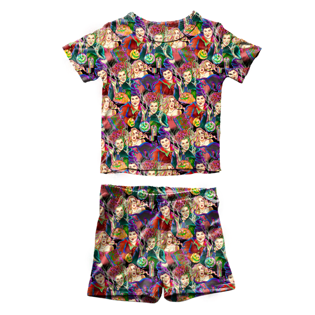 Sistahs Fawn Short Sleeve Short Set Bamboo - PRE ORDER