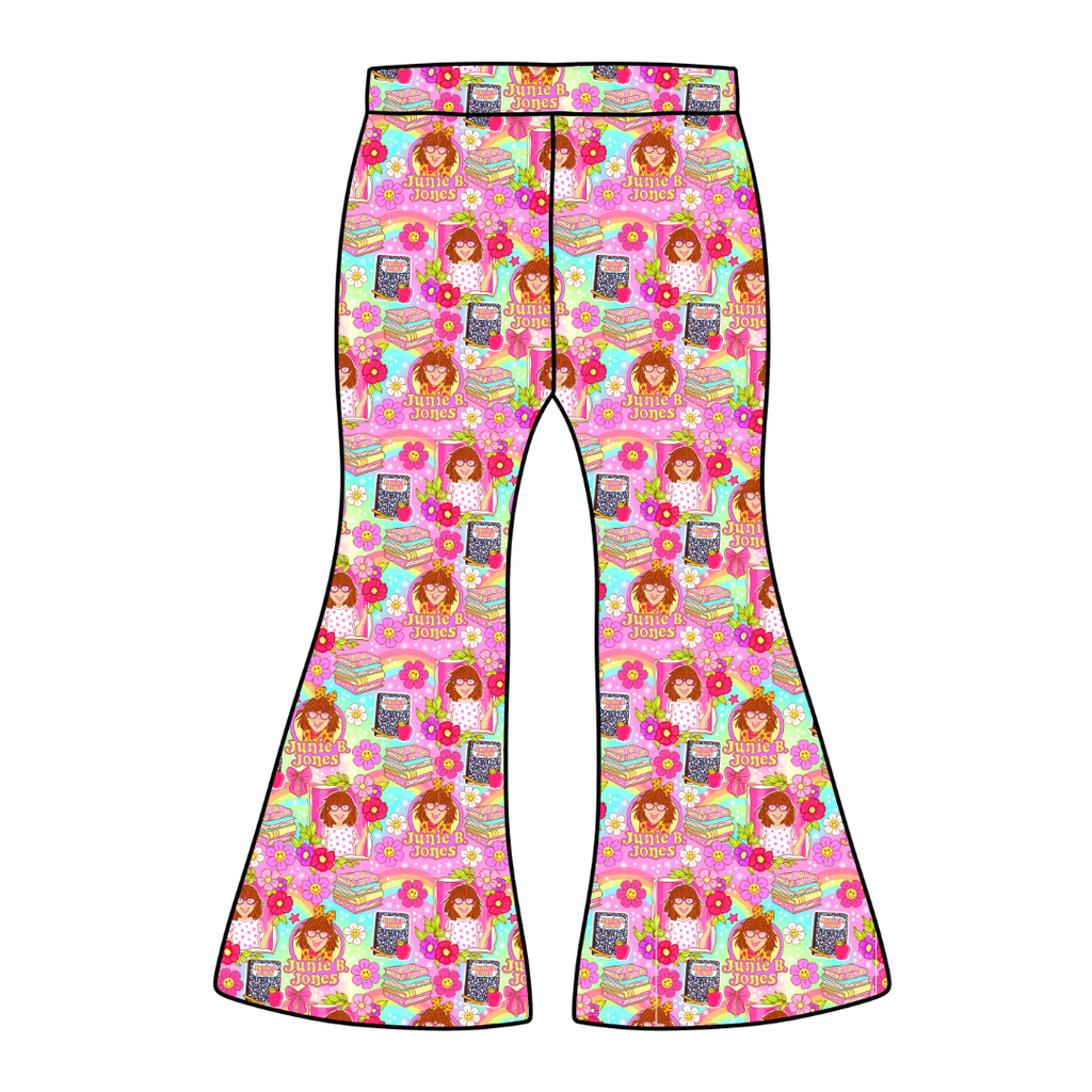 B is for Mod Adult Flare Bamboo Pants - Pre Order