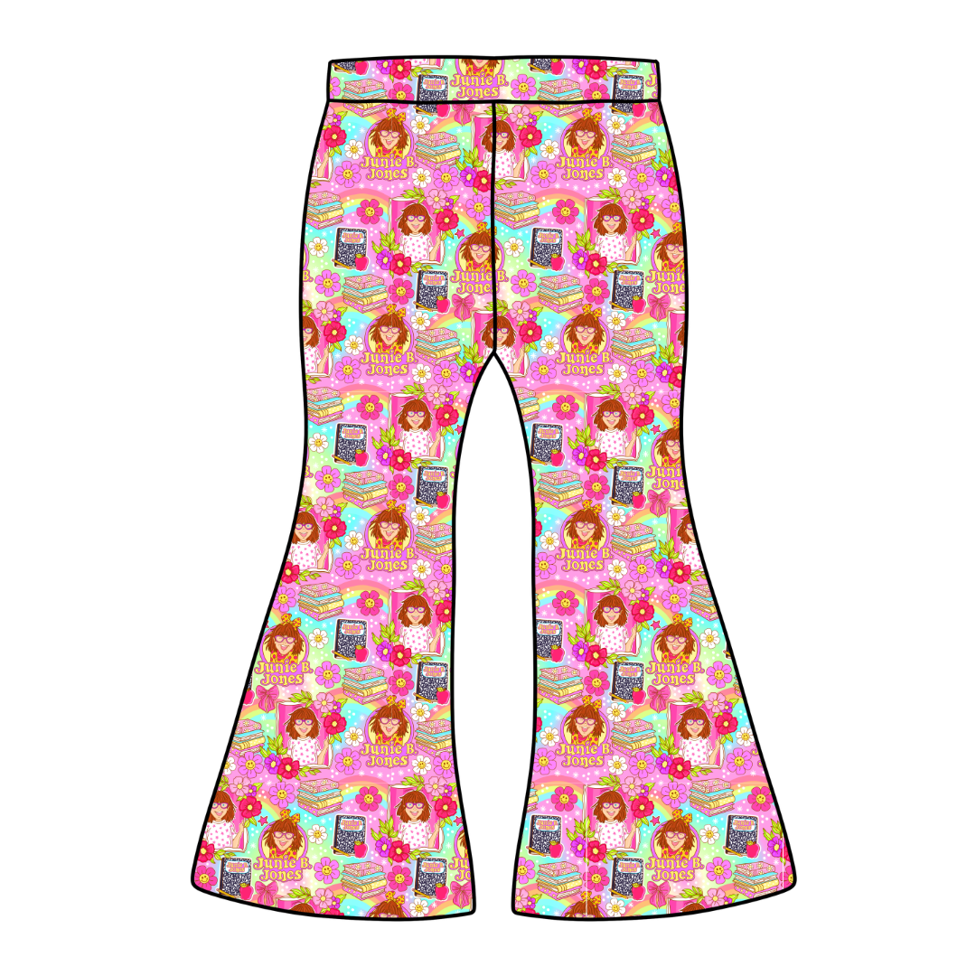 B is for Mod Adult Flare Bamboo Pants - Pre Order