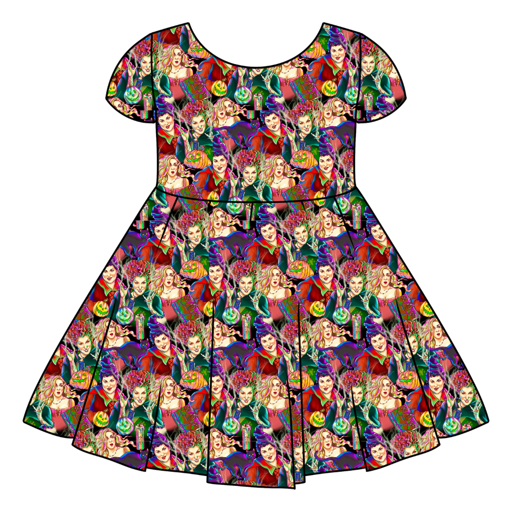 SISTAHS - Honey Girl's Twirl Dress Bamboo - PRE ORDER