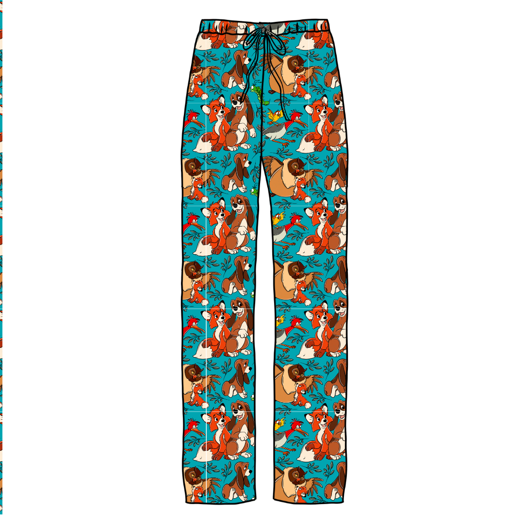 Friends Forever Cosmic Adult Bamboo Pants - Pre Order