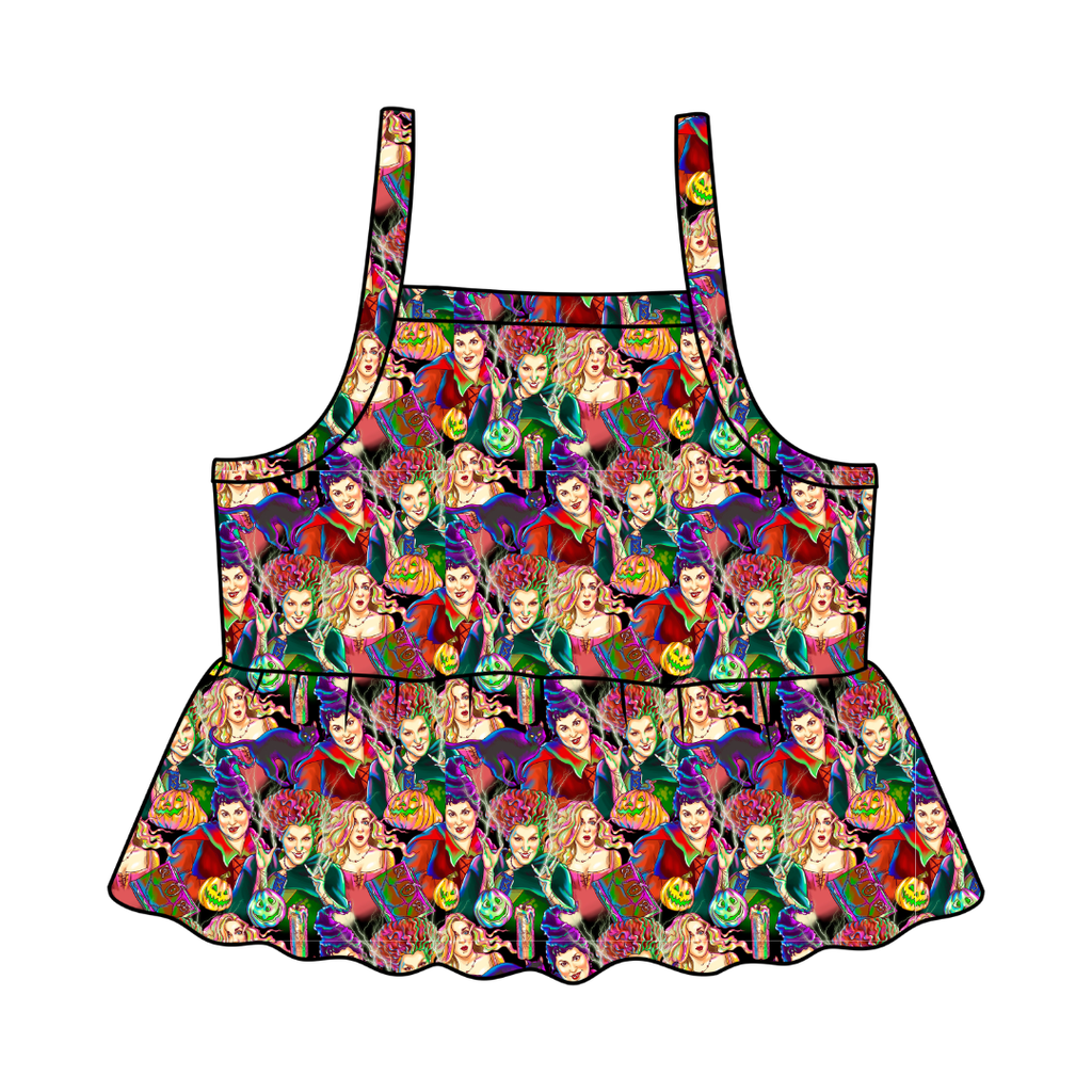 Sistahs - Tootsie Peplum Tank Knit - PRE ORDER