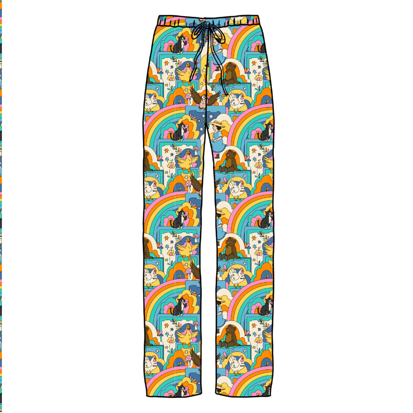 Painted Skys Cosmic Adult Bamboo Pants - Pre Order