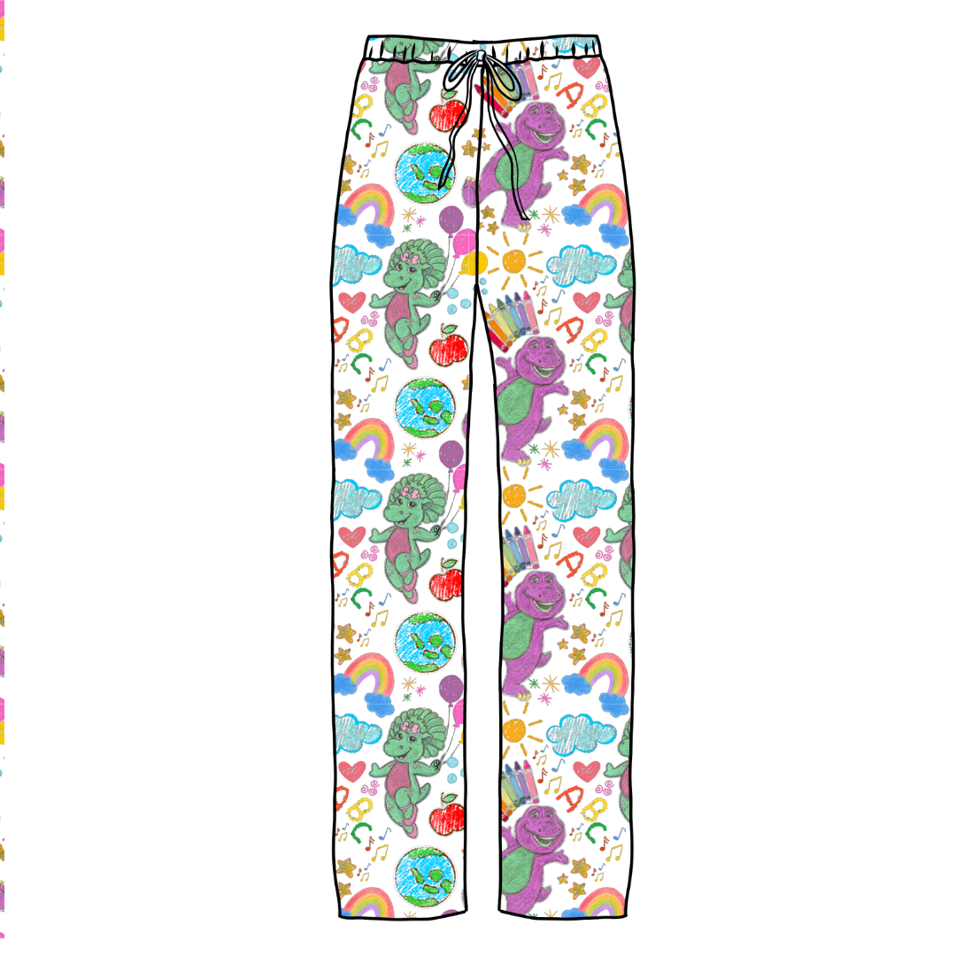 Learning is Magic Cosmic Adult Bamboo Pants - Pre Order