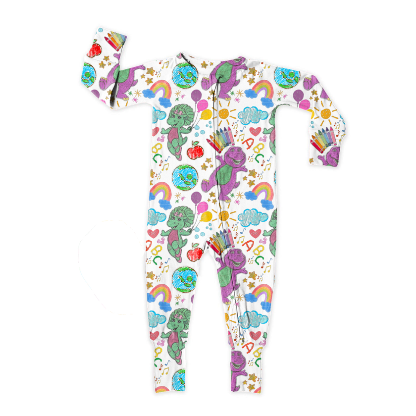 Learning is Magic Dreamland Long Sleeve Sleeper Bamboo - PRE ORDER