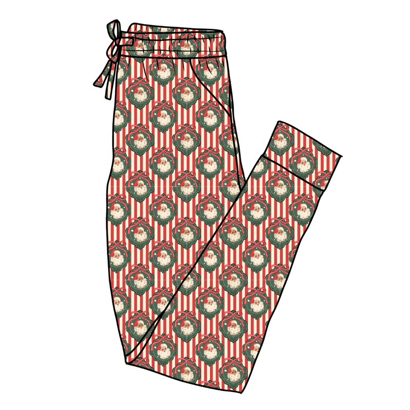 Candy Cane Lane Daze Adult Joggers - Knit - Pre Order - Christmas Special