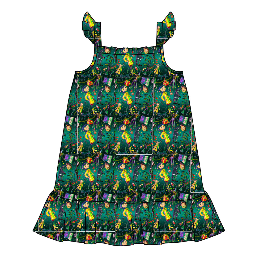 Button Eyes Honey Bamboo Sleeveless Nightgown - PRE ORDER